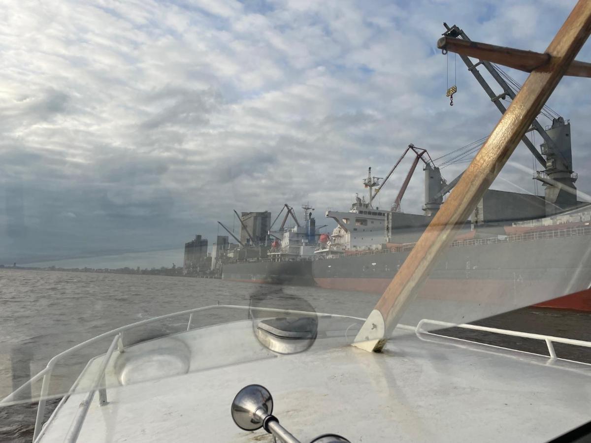 Suesses Motorboot - Bremen Ueberseestadt 외부 사진