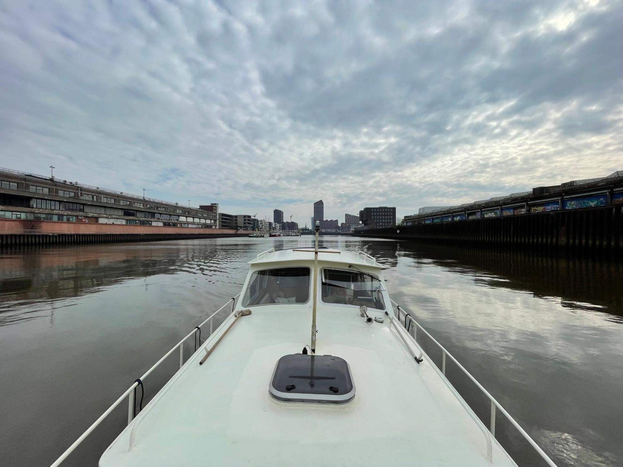 Suesses Motorboot - Bremen Ueberseestadt 외부 사진